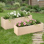 Набор декоративных кашпо Денсон 60-70 см, 2 шт