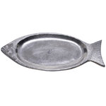 Металлический поднос Рыба Карпио 44 см
