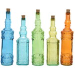 Набор стеклянных бутылок Моррейн 31-34 см, 5 шт