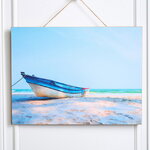 Картина Лодка на Берегу Сент-Максим 40*30 см