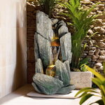 Садовый фонтан Skyrock 98 см с LED подсветкой