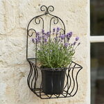 Подвесное кашпо - корзина Шамбери 32*16 см, металл