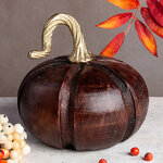 Деревянная фигурка Тыква Donna 16 см 