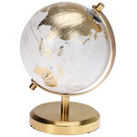 Декоративный глобус Brandon 18 см белый
