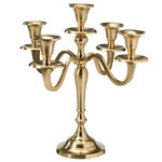 Подсвечник канделябр на 5 свечей Vingold 30 см