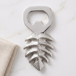 Открывалка для бутылок Тропикана Silver - Монстера 10 см