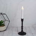 Декоративный подсвечник для 1 свечи Лиабрен 17 см черный