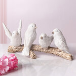 Декоративная фигурка Белые Птицы 16 см