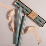 Столовые свечи Ронберг Рустик 25 см, 2 шт, эвкалипт