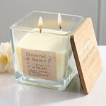 Ароматическая свеча By the Fire Place 10 см, в стеклянном стакане