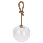 Стеклянный шар для декора Кантри 20*18 см