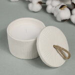 Свеча в стакане Porcelain Rigel 10*7 см