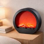 Светодиодный камин Elblack 33*34 см, на батарейках