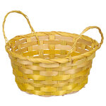 Декоративная корзина Bonni 17*9 см желтая
