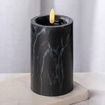 Светодиодная свеча с имитацией пламени Белфорд 12.5 см, на батарейках, таймер