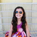 Детские солнцезащитные очки Babiators Original Aviator. Ух ты!, 0-2 лет, оранжевый