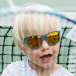 Детские солнцезащитные очки Babiators Polarized Keyhole Островитянин, 0-2 лет, темно-серые