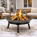 Костровая чаша с ручками Charcoal 60 см