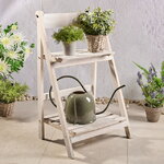 Деревянная этажерка Де Вирель 66*41 см бежевая