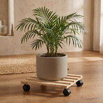 Подставка для цветов на колесиках Мирэл 28 см