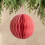 Бумажный шар Арнсайд 15 см розовый