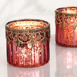 Стеклянный подсвечник стакан Arte e Fiamma - Opera di Luce 8 см