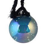 Декоративный подвесной светильник Шар Symmetria 14 см, 15 теплых белых LED ламп, на батарейках