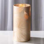 Светодиодная свеча в стакане Monchetti 15 см, на батарейках