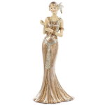 Декоративная статуэтка Леди Паолина в вечернем платье - Il Grande Gatsby 24 см