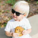Детские солнцезащитные очки Babiators Original Navigator Чёрный спецназ, 0-2 лет